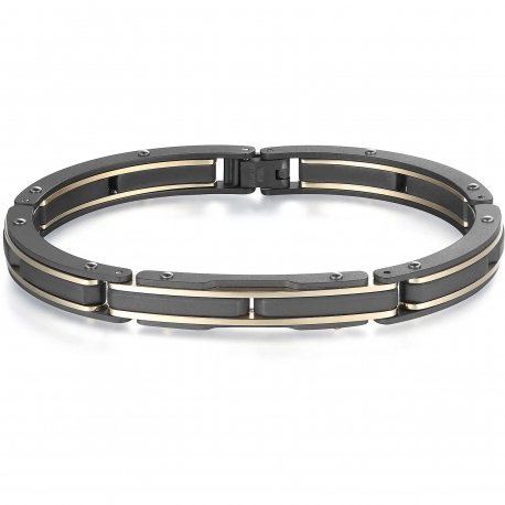 Bracciale Brosway Uomo Acciaio Pvd Doha