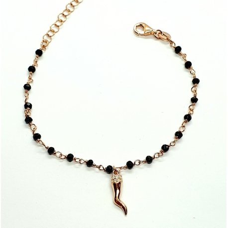 Bracciale Donna In Argento Rosato
