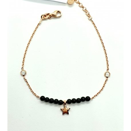 Bracciale Donna In Argento Rosato