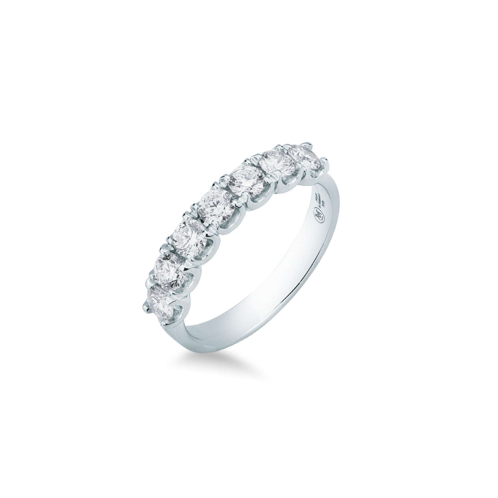 Anello Donna riviera Mirco Visconti oro bianco e brillanti
